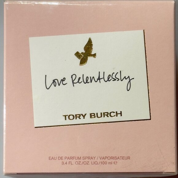 Tory Burch Love Relentlessly Eau De Parfum Spray 3.4 Fl Oz / 100 Ml - Picture 1 of 7